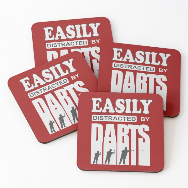Item preview, Dart cool quote Easily distracted by darts designed and sold by ChrUzDesigner.
