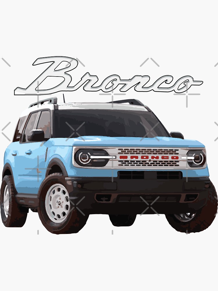 Ford Bronco Heritage edition Robin's Egg blue Ford Bronco MURICA