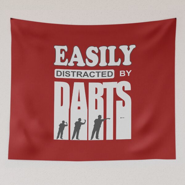 Item preview, Dart cool quote Easily distracted by darts designed and sold by ChrUzDesigner.