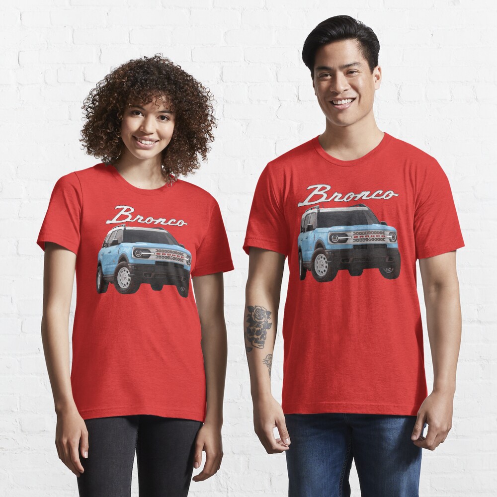 Ford Bronco 1st Gen Multi-color T-shirt Bronco Shirt 