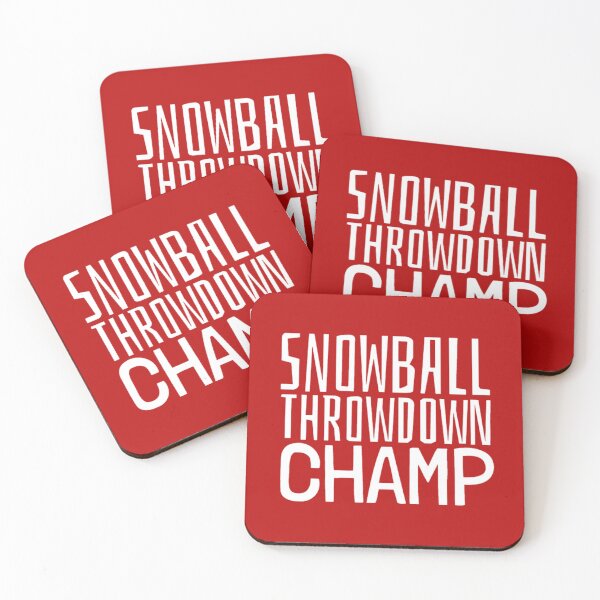 Item preview, Snowball Throwdown Champ, Let's Have A Snowball Fight designed and sold by Monique Prince.