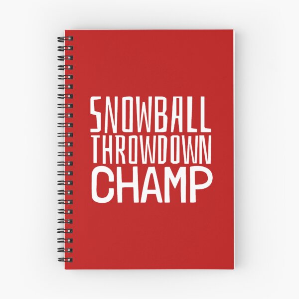 Item preview, Snowball Throwdown Champ, Let's Have A Snowball Fight designed and sold by Monique Prince.