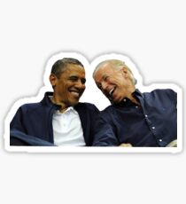 Joe + Obama Sticker