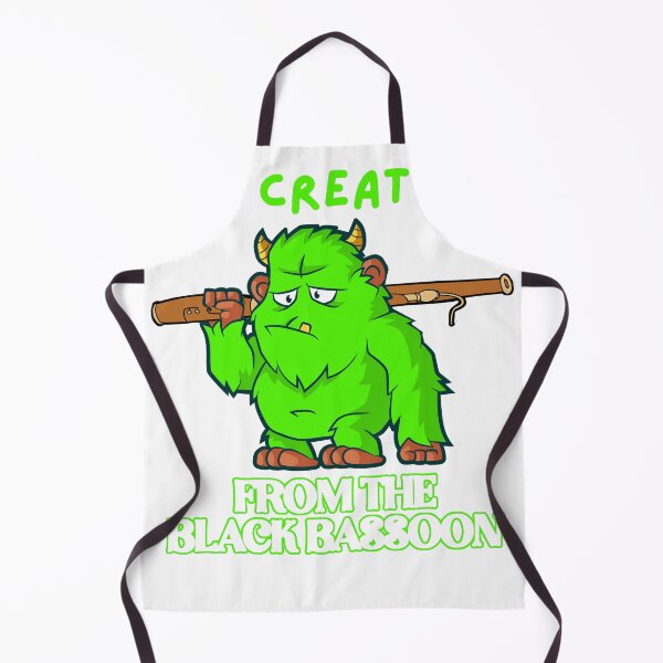 Item preview, The Creature from the Black Bassoon brings humor to your gig designed and sold by Cedinho.