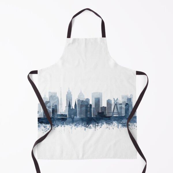 Item preview, São Paulo Skyline Navy Blue by Zouzounio Art designed and sold by zouzounioart.