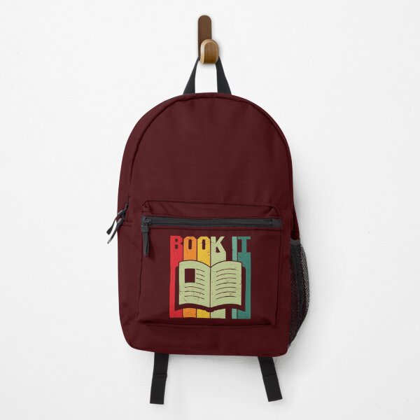 Item preview, Book IT - Retro Bookworm designed and sold by S Cube Design.