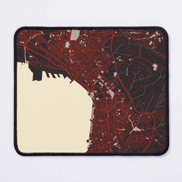 Item preview, Thessaloniki City Map of Greece - Vector designed and sold by deMAP.