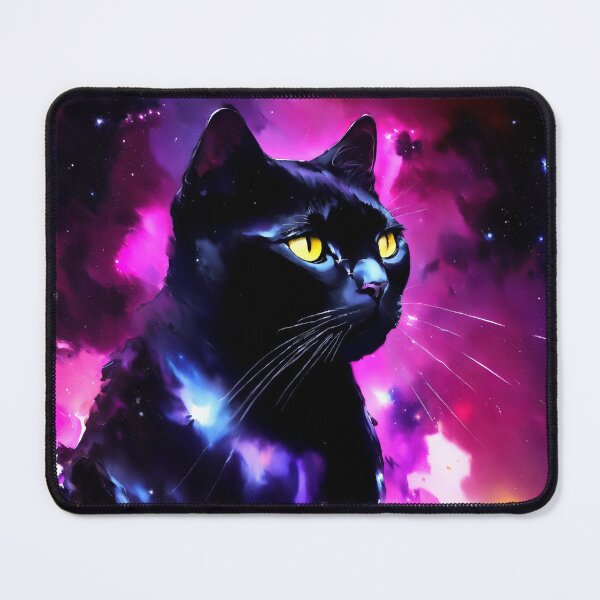 Item preview, Galactic Black Cat 4 designed and sold by GrizzlyGaz.