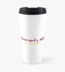 Minneapolis Minnesota Coordinates Travel Mug
