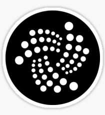 IOTA Cryptocurrency Sticker