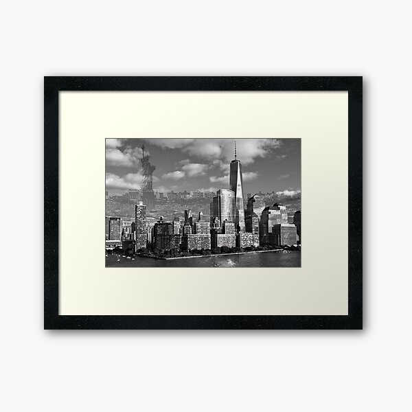 New York Freedom Framed Art Print