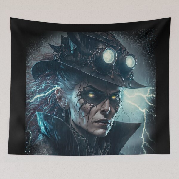 Item preview, Gothic Wicca Biopunk: A Fusion of Dark Fantasy and Futuristic Science designed and sold by WartonnoArt.