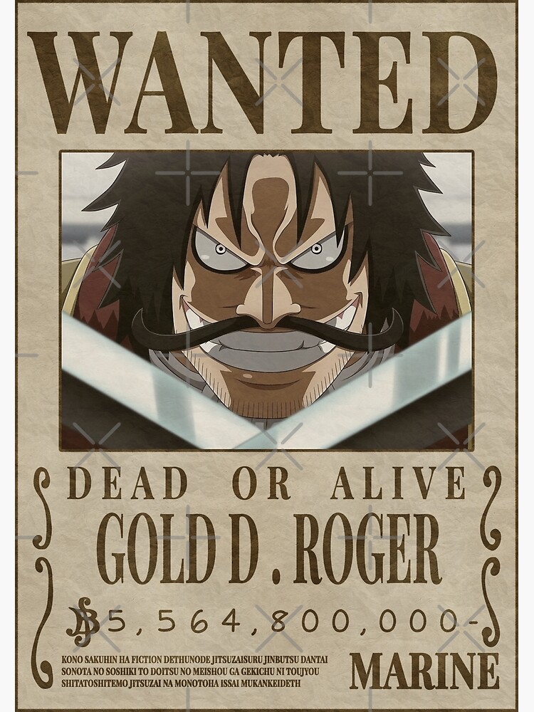 Affiche Wanted One Piece | Jolly Roger