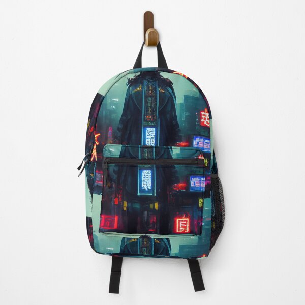 Item preview, Lo-fi Novis - Cyberpunk Cityscape Skyline designed and sold by ArkMinted.