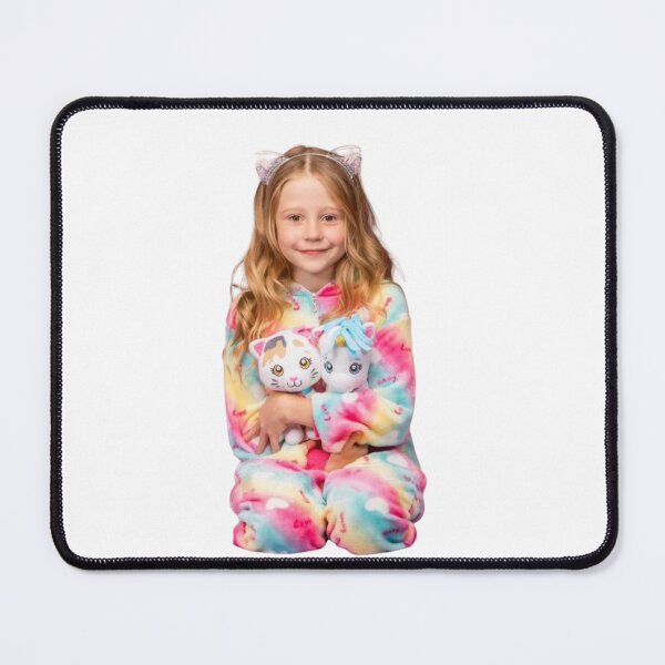 Item preview, like Nastya with a cat ears headband and holding a cute teddy cats designed and sold by theJuniorJams.