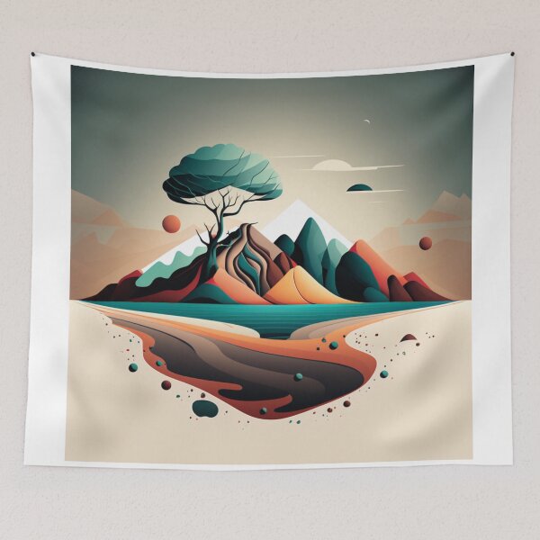 Item preview, Landscape #7 designed and sold by Cheese Design Studio.