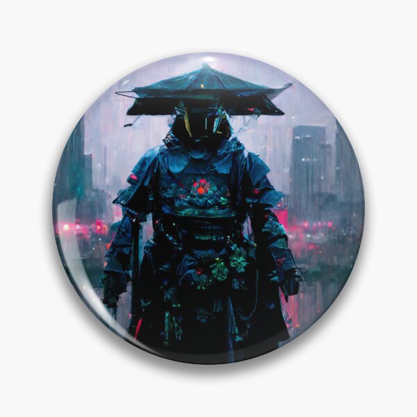 Item preview, Mission - Cyberpunk Cityscape Skyline designed and sold by ArkMinted.