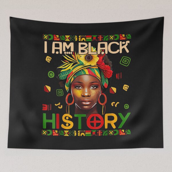 Item preview, I Am Black History Month African American For Womens Girls T-Shirt designed and sold by Klaus-Gilbert.