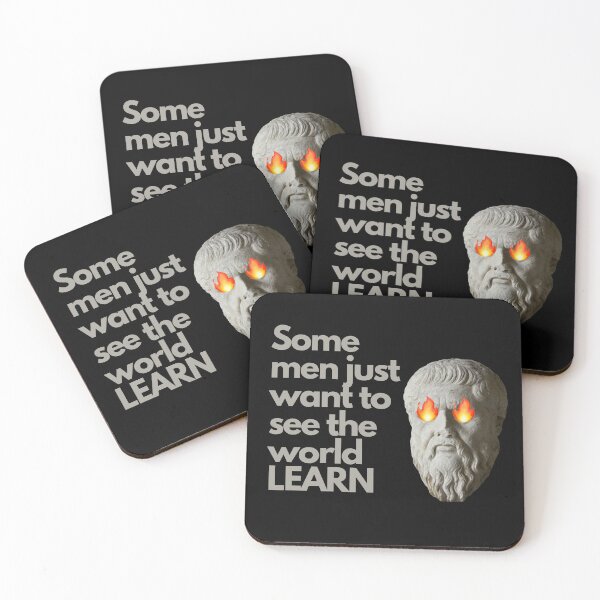 Item preview, Some men just want to watch the world LEARN designed and sold by Cleanthes.