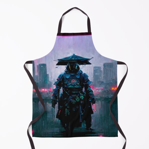 Item preview, Mission - Cyberpunk Cityscape Skyline designed and sold by ArkMinted.