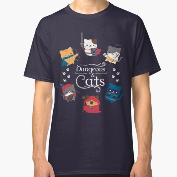 Dungeons and Cats Classic T-Shirt