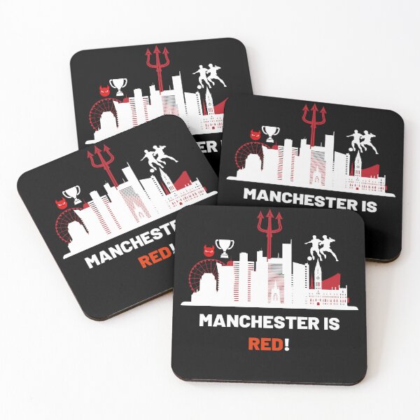 Item preview, Manchester Is Red designed and sold by Shadydesigner.