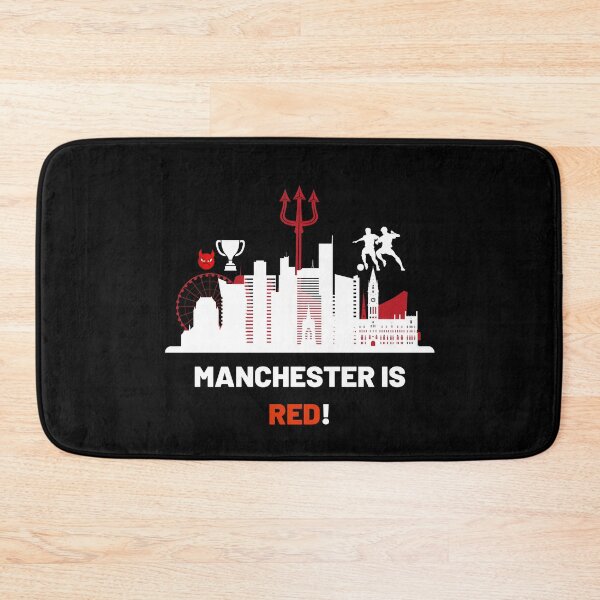 Item preview, Manchester Is Red designed and sold by Shadydesigner.