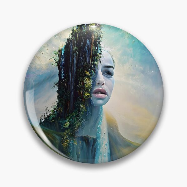 Item preview, Portrait with waterfall designed and sold by bogfl.