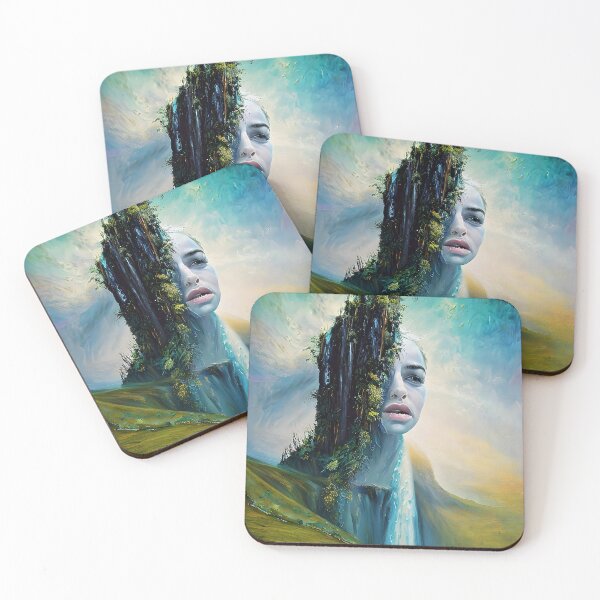 Item preview, Portrait with waterfall designed and sold by bogfl.