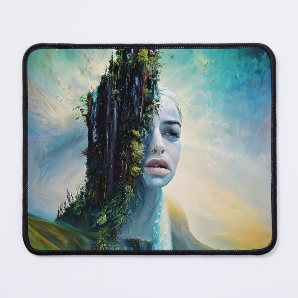 Item preview, Portrait with waterfall designed and sold by bogfl.