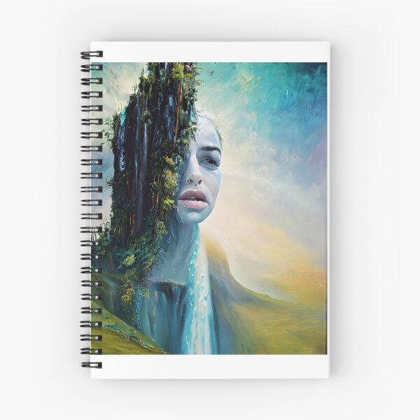 Item preview, Portrait with waterfall designed and sold by bogfl.