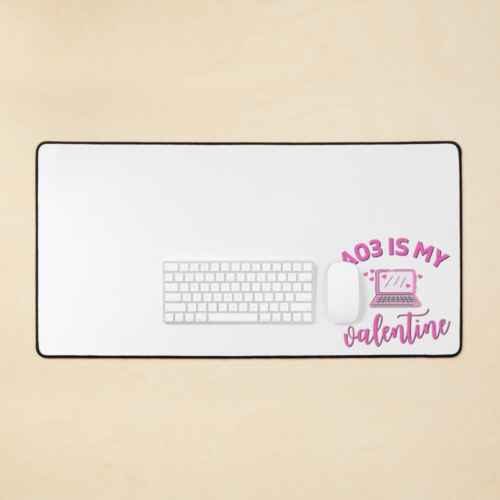 Fangirl Life - AO3 Is My Valentine | Mouse Pad