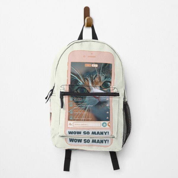 Item preview, Wow So Many Likes. For a cat lover, for a social media lover, for a student. designed and sold by Wentoo.