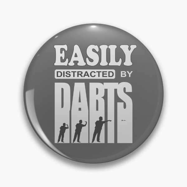 Item preview, Dart cool quote Easily distracted by darts designed and sold by ChrUzDesigner.