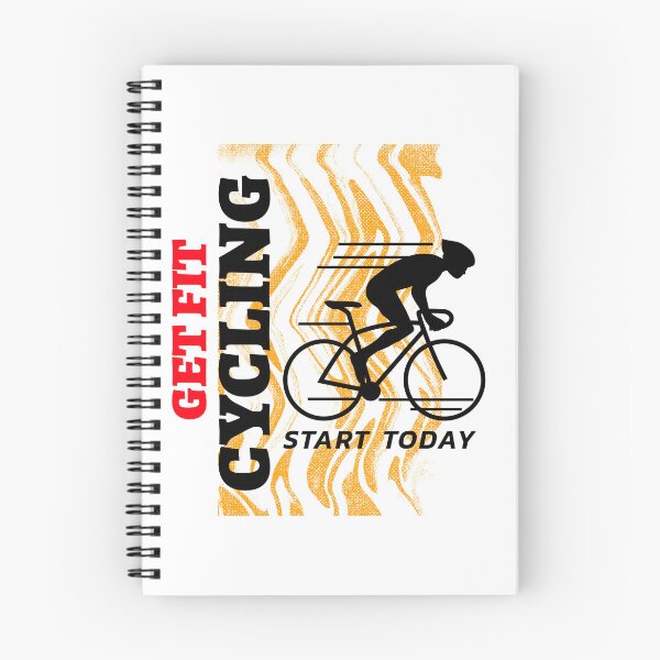 Item preview, Get Fit Cycling, Start Today designed and sold by crazydotdesigns.
