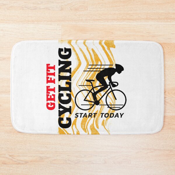 Item preview, Get Fit Cycling, Start Today designed and sold by crazydotdesigns.