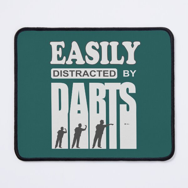 Item preview, Dart cool quote Easily distracted by darts designed and sold by ChrUzDesigner.