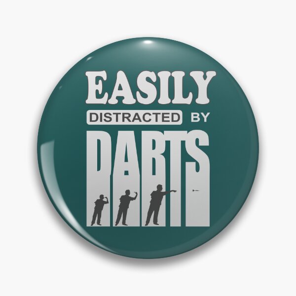 Item preview, Dart cool quote Easily distracted by darts designed and sold by ChrUzDesigner.