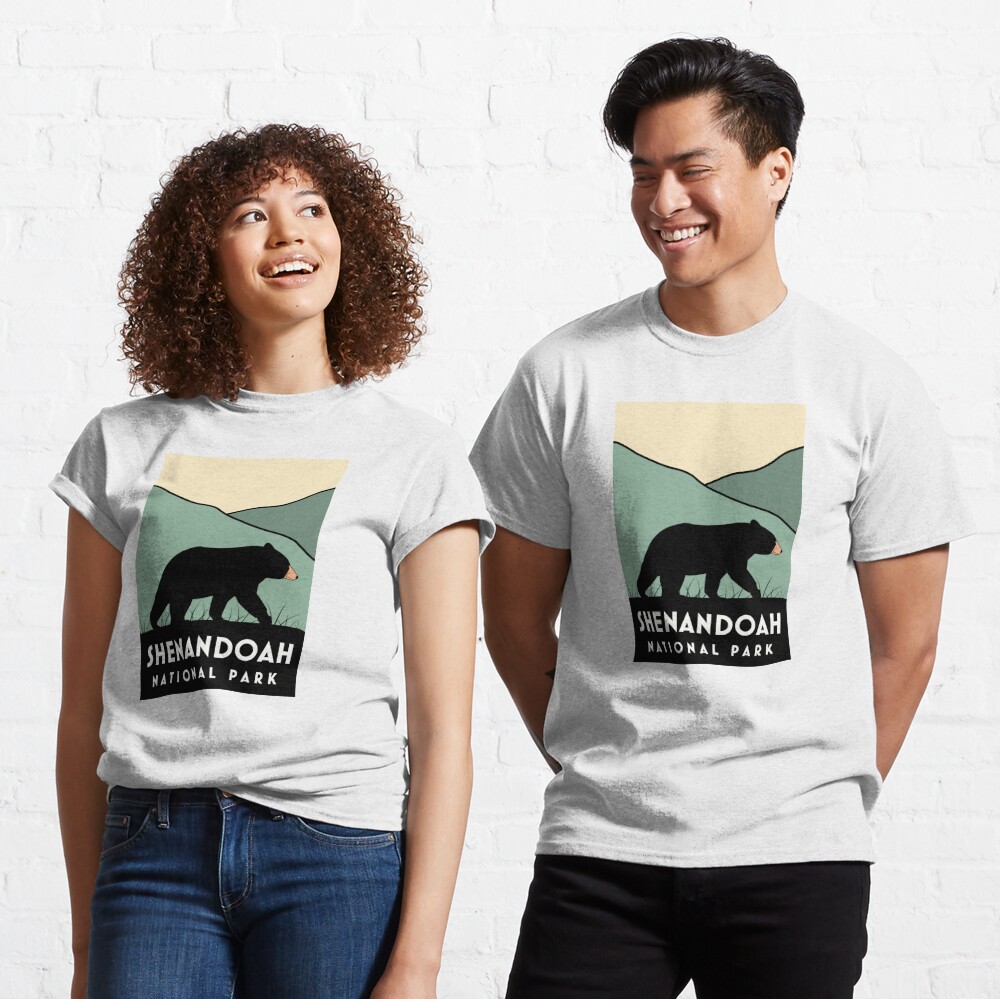 shenandoah national park t shirts