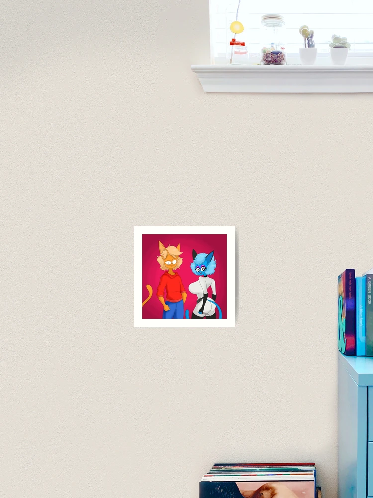 Thumbnail 2 von 3, Kunstdruck, Kooky und Razor designt und verkauft von RazorSparks.