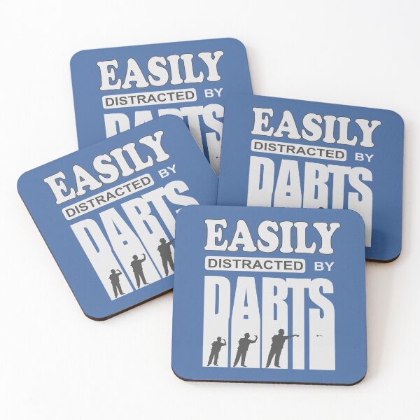 Item preview, Dart cool quote Easily distracted by darts designed and sold by ChrUzDesigner.