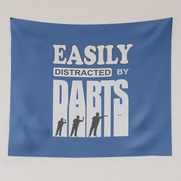Item preview, Dart cool quote Easily distracted by darts designed and sold by ChrUzDesigner.