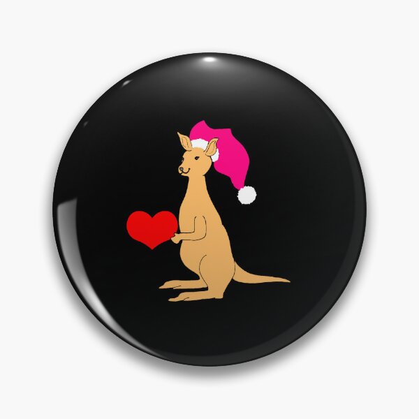 Item preview, Cute Valentines Kangaroo with red heart Australian animal lover  designed and sold by Artstastic.