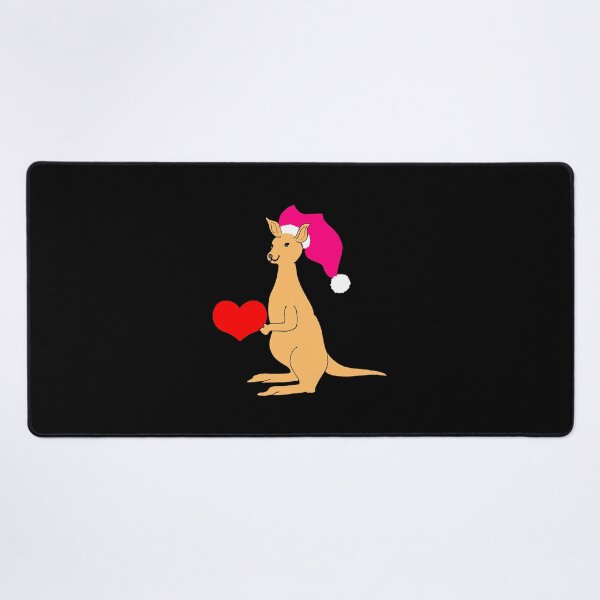 Item preview, Cute Valentines Kangaroo with red heart Australian animal lover designed and sold by Artstastic.