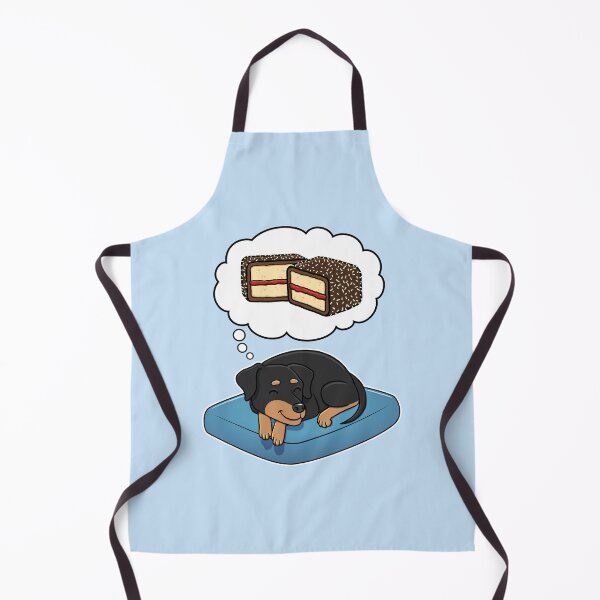 Item preview, Miniature Pinscher dreaming about Lamingtons designed and sold by DoggieDelights.