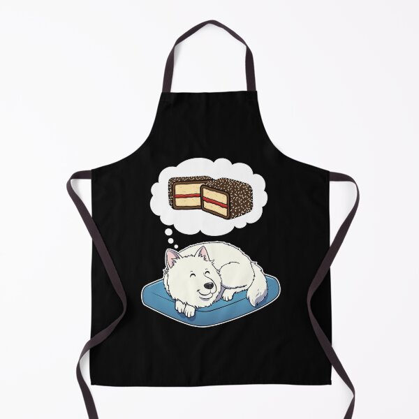 Artikelvorschau, Samoyed dreaming about Lamingtons entworfen und verkauft von DoggieDelights.