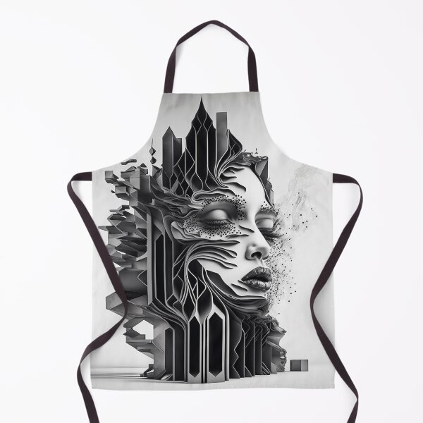Artikelvorschau, Beautiful Woman connected with abstract architecture 29 entworfen und verkauft von Artistic Pandas.