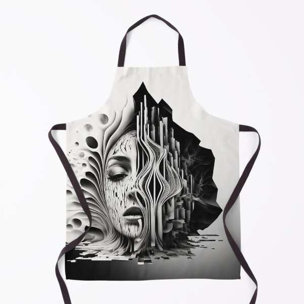 Artikelvorschau, Beautiful Woman connected with abstract architecture 27 entworfen und verkauft von Artistic Pandas.