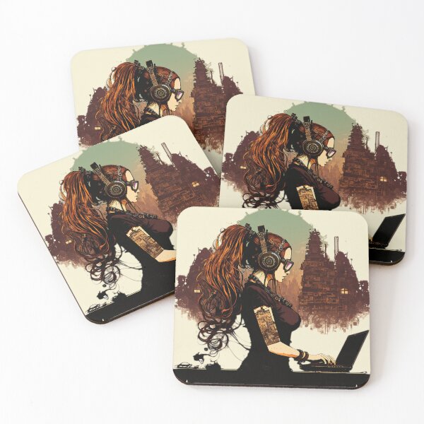 Item preview, Steampunk Coder - A fusion of old and new technology designed and sold by SMCLN.