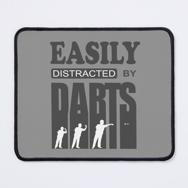 Item preview, Dart cool quote Easily distracted by darts designed and sold by ChrUzDesigner.